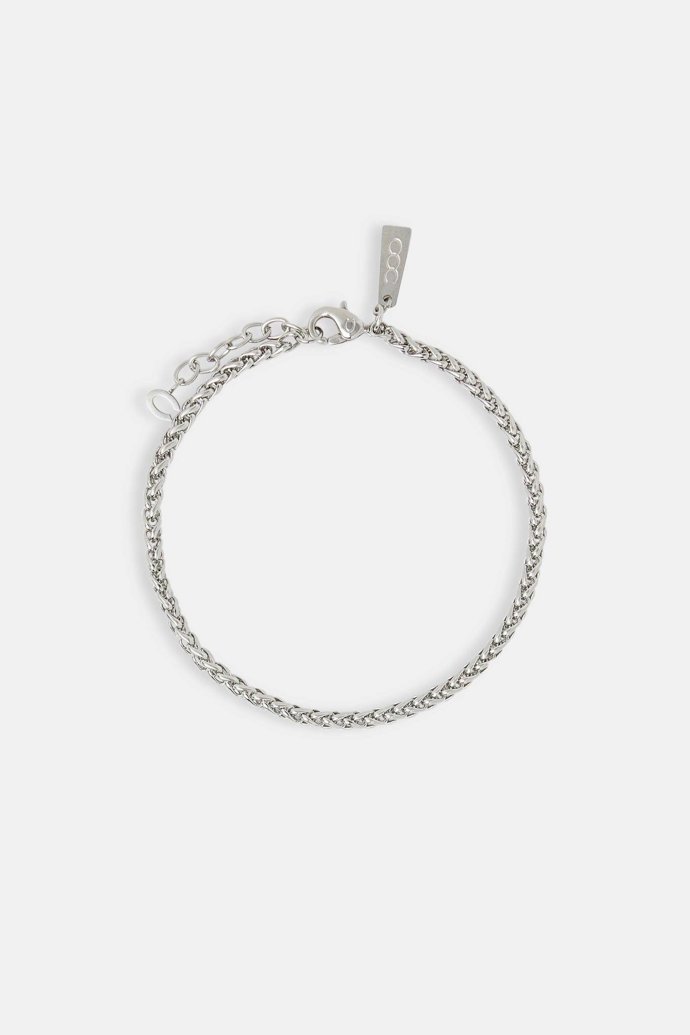 Poliertes Weizengliederarmband – 3 mm